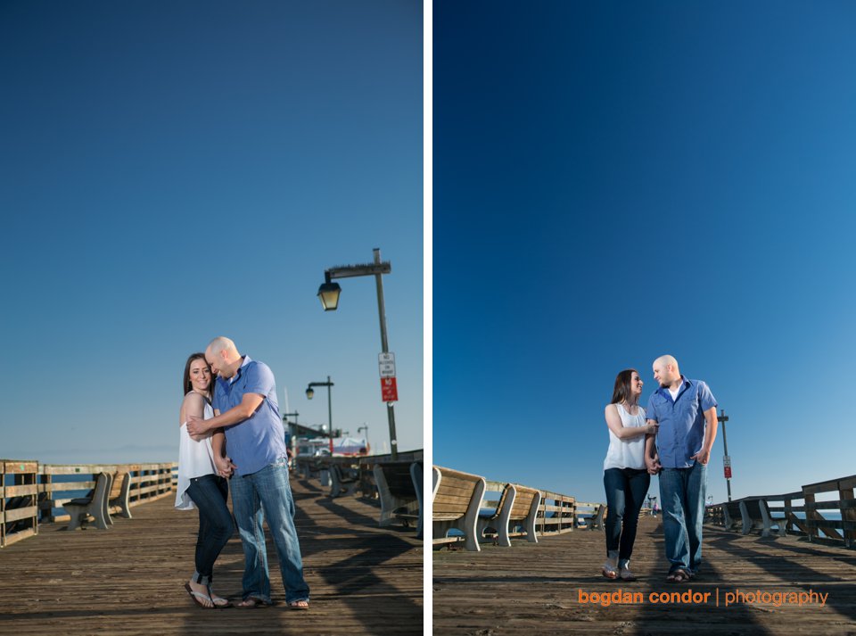 santa cruz engagement photo