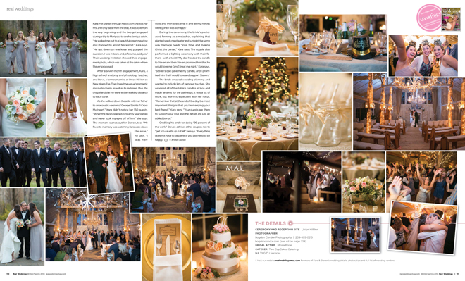 From Real Weddings Magazine, www.realweddingsmag.com