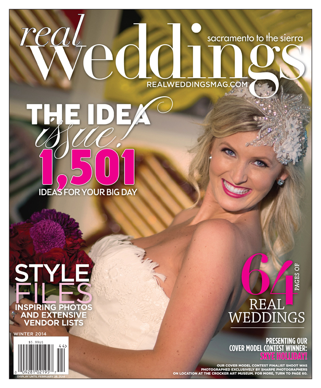 Real Weddings Magazine - Winter 2014 Cover