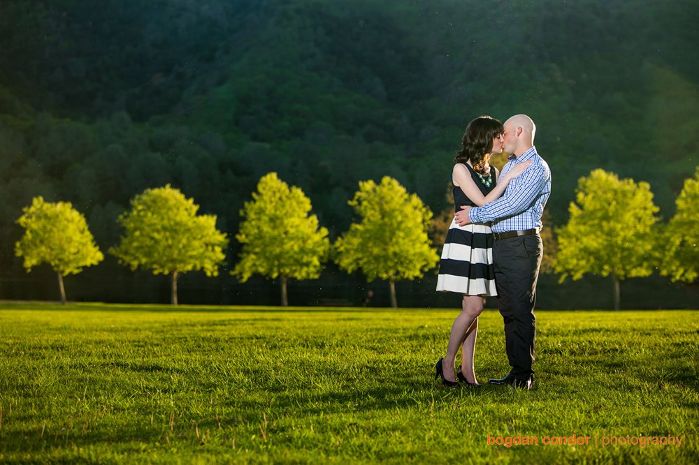 del valle park engagement session